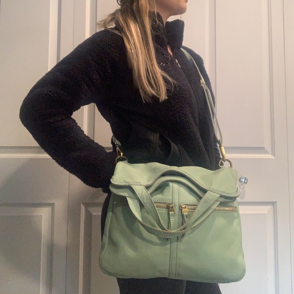 Large Fossil Erin crossbody foldover bag - Picture 5 of 14